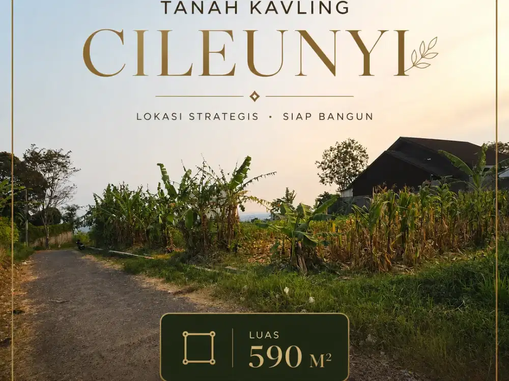 TANAH KAVLING CILEUNYI,TANAM MIMPIMU HARI INI
