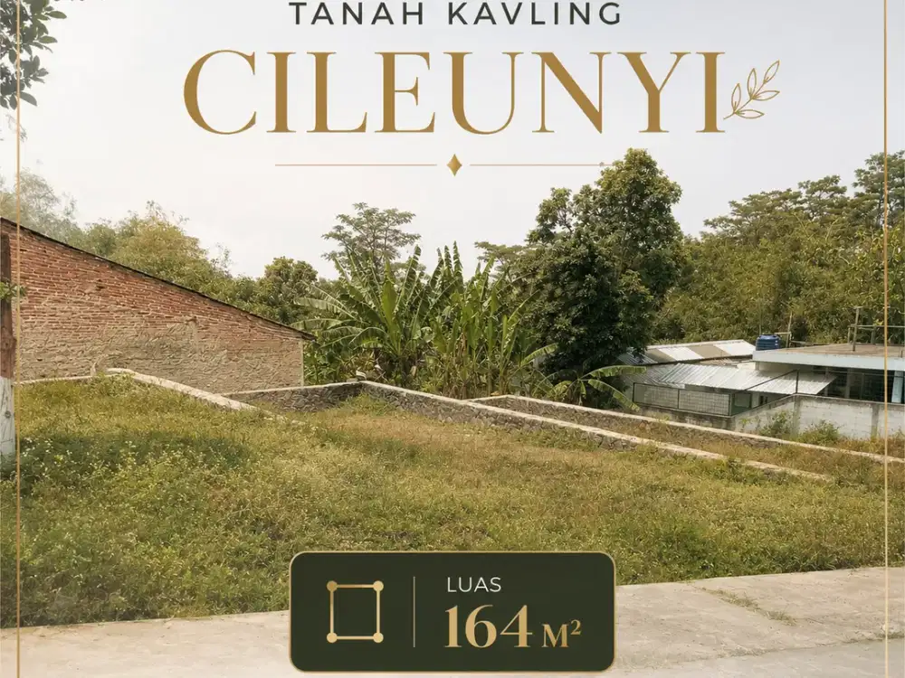 TANAH KAVLING CILEUNYI DEKAT DENGAN UNPAD JATINANGOR