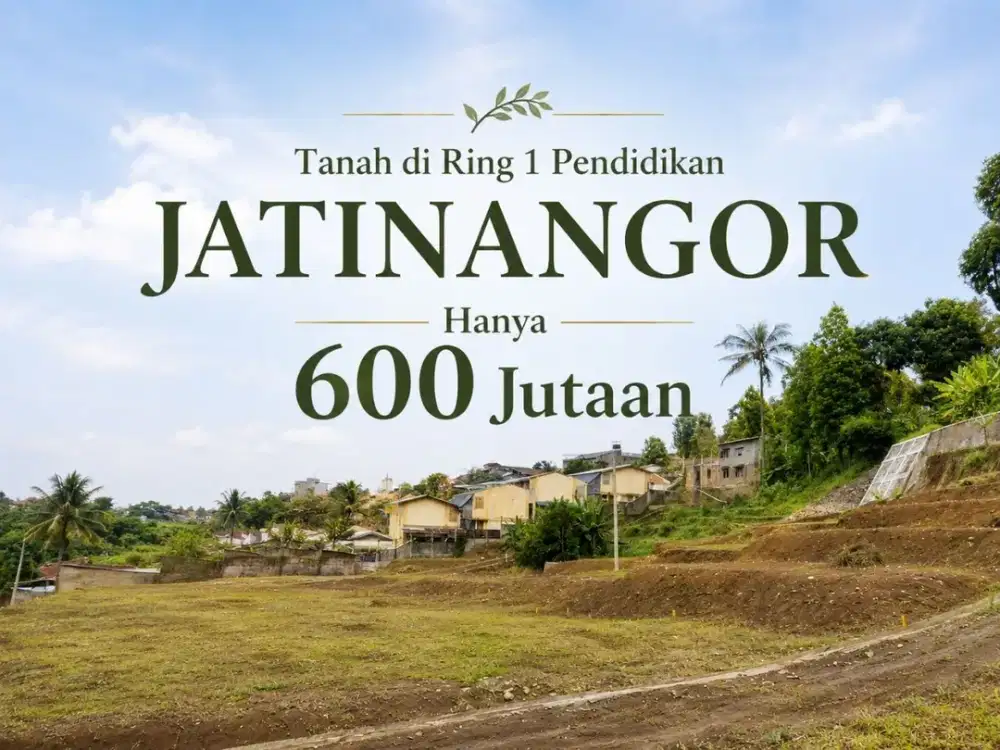 Jual Tanah Ring 1 Pendidikan, Dekat Kampus Unpad Itb