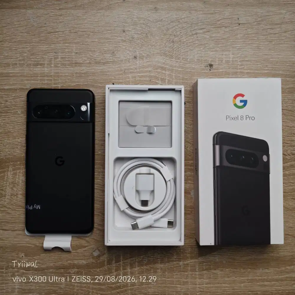 Google Pixel 8 Pro 12/128GB Black Beacukai Resmi Gopix 8 Pro Hitam