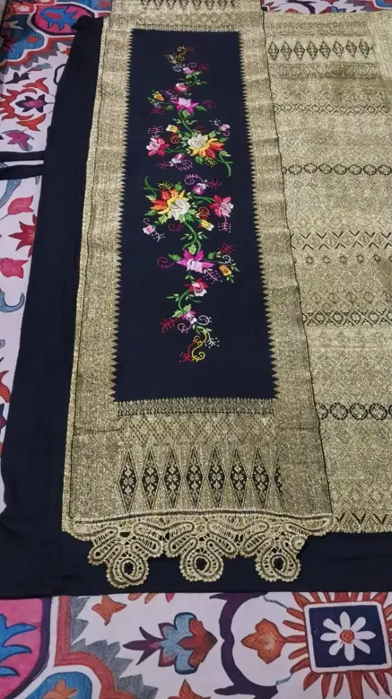 Kain Songket Sutra Pandai Sikek Preloved