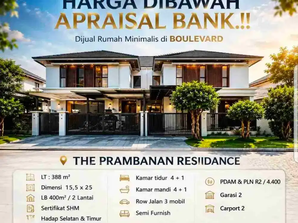 Murah Pool Dibawah Appraisal Prambanan Wiyung