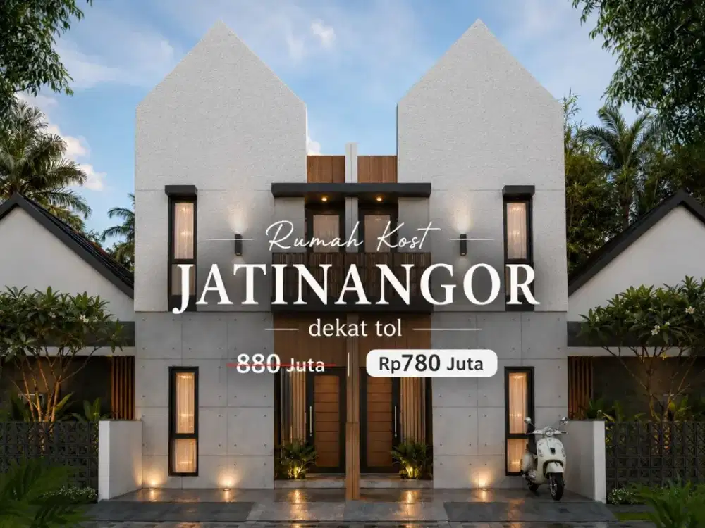 Rumah Kost 4 Kamar Full Furnished Dekat UNPAD Jatinangor