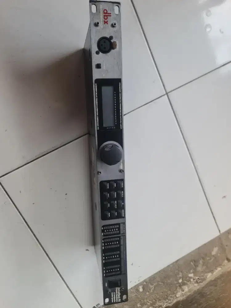 Sound manajemen dbx driverack pa