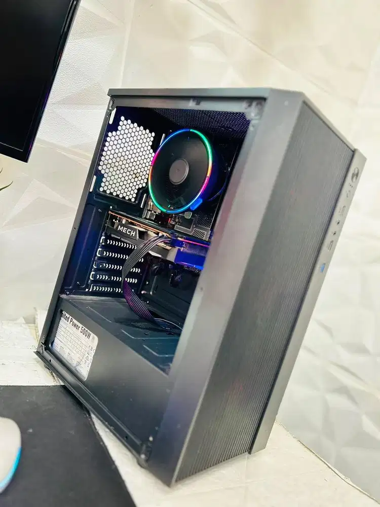 PC i3 10100f RX 6500XT 4GB Ram 16Gb Ssd 128Gb Psu 500W Wifi H510M