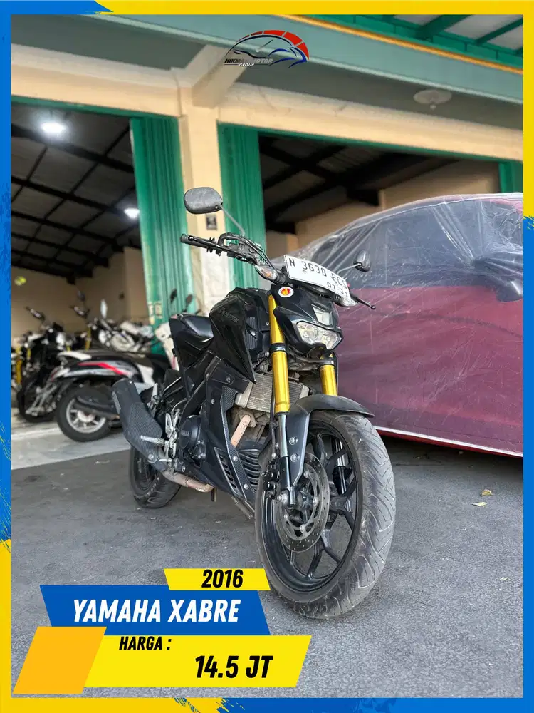 YAMAHA XABRE 2016 MESIN DIJAMIN AMAN BOSS HIKMAH MOTOR KEPUH