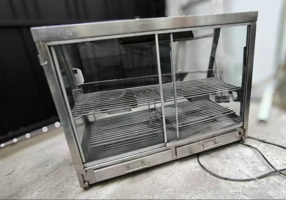 Etalase Warmer / Etalase Penghangat Makanan