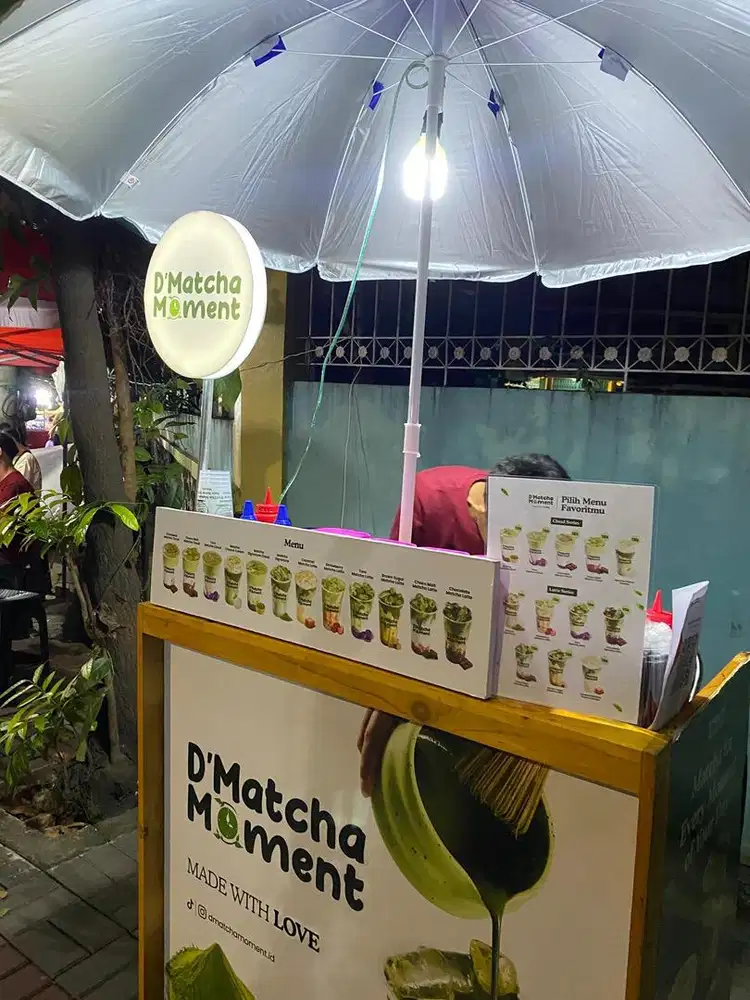 JUAL BOOTH MATCHA
