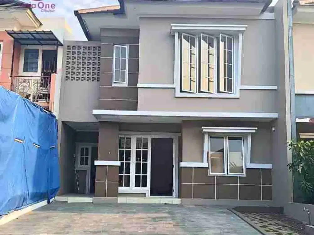 Dijual cepat rumah minimalis 2 lantai akses pintu tol kota wisata