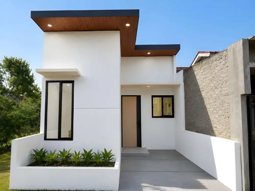 Rumah mungil dalam cluster harga 300jutaan bisa KPR