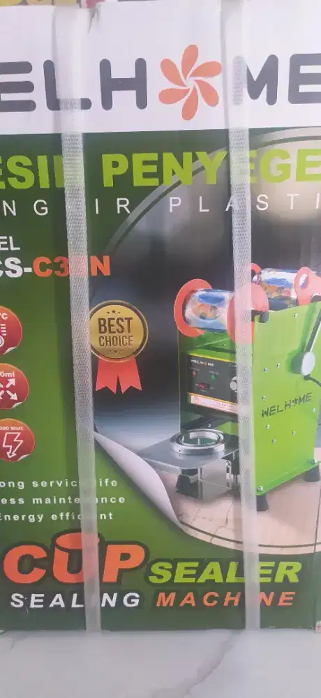 Mesin penyegel cup Sealer wellhome WCS-C39N