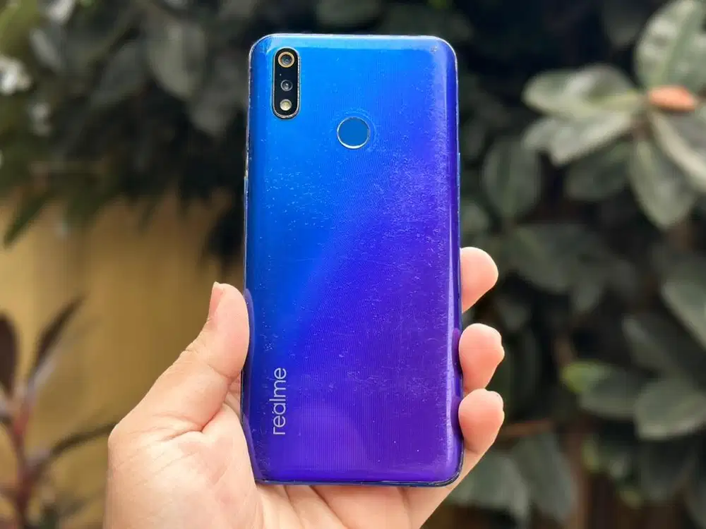 Realme 3 Pro Blue Ram 4/64GB Murah