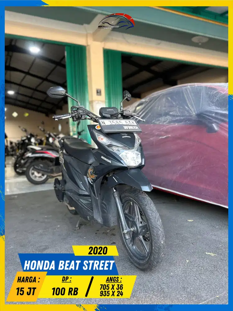 HONDA BEAT STREET 2020 MESIN AMAN POLL MASZEHH HIKMAH MOTOR KEPUH