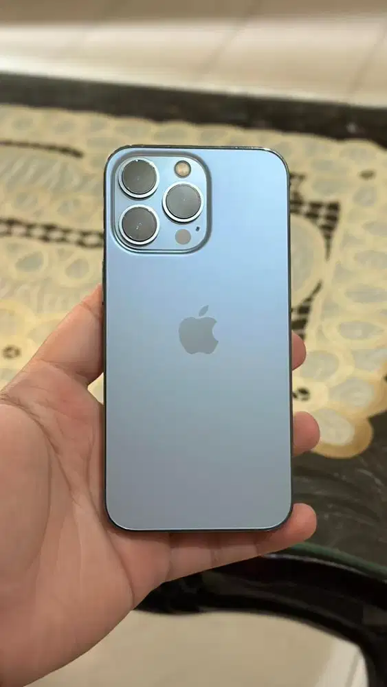 iPhone 13 Pro 256GB Sierra Blue WiFi Only Mulus Murah Baca Deskripsi