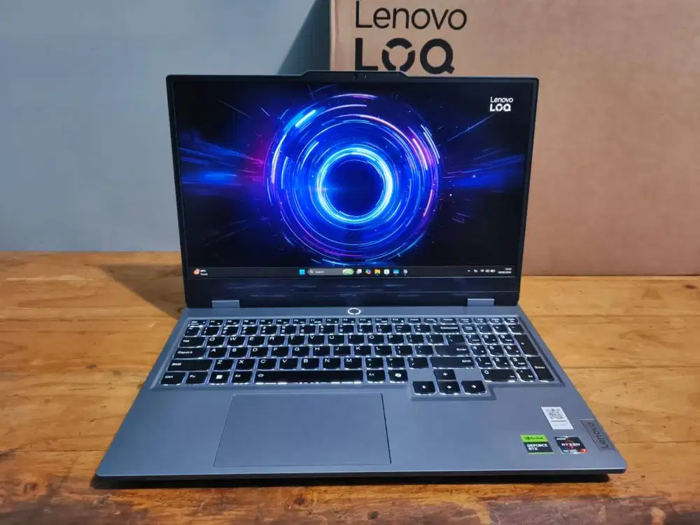 LOQ 15ARP9 Ryzen 7 7435HS 12/512GB RTX 4060 8GB Garansi Januari 2027