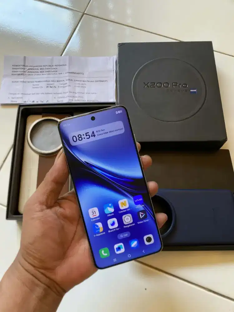 Vivo X200 Pro Ram 16 Internal 512 Bea Cukai Mulus Fullset Ori