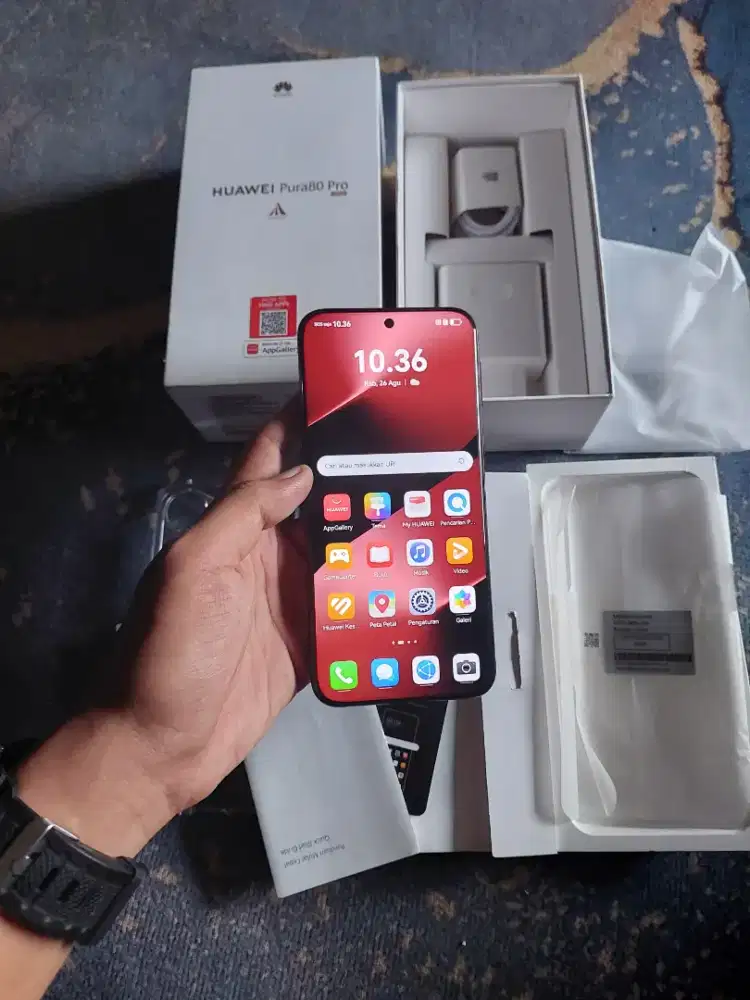 Huawei Pura 80 pro resmi indo 12/512 gb fullset normal