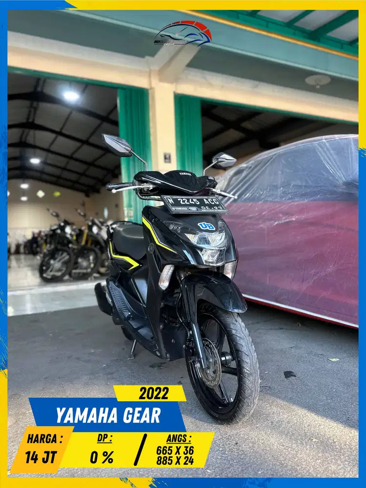 YAMAHA GEAR 2022 SIAP ANGKUT MASZEHH HIKMAH MOTOR KEPUH