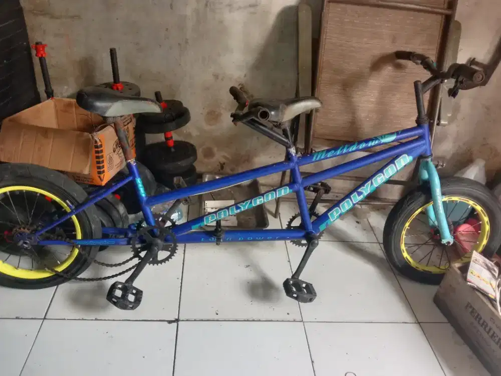 Sepeda Tandem Polygon size20 lokasi Cilebut bogor