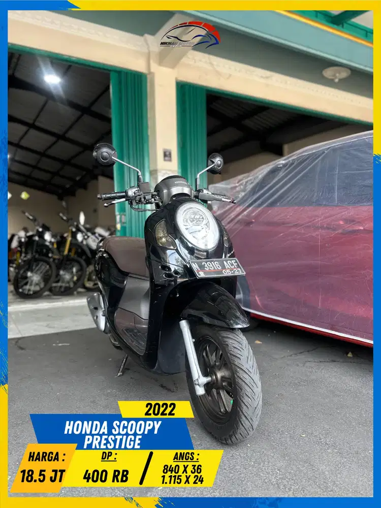 HONDA SCOOPY PRESTIGE 2022 MESIN AMAN POLL MASZEHH HIKMAH MOTOR KEPUH