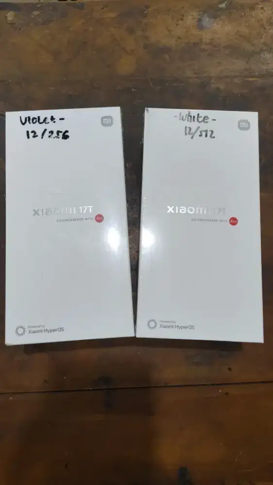 MI 17T 12/256 & 12/512 BARU MURAH