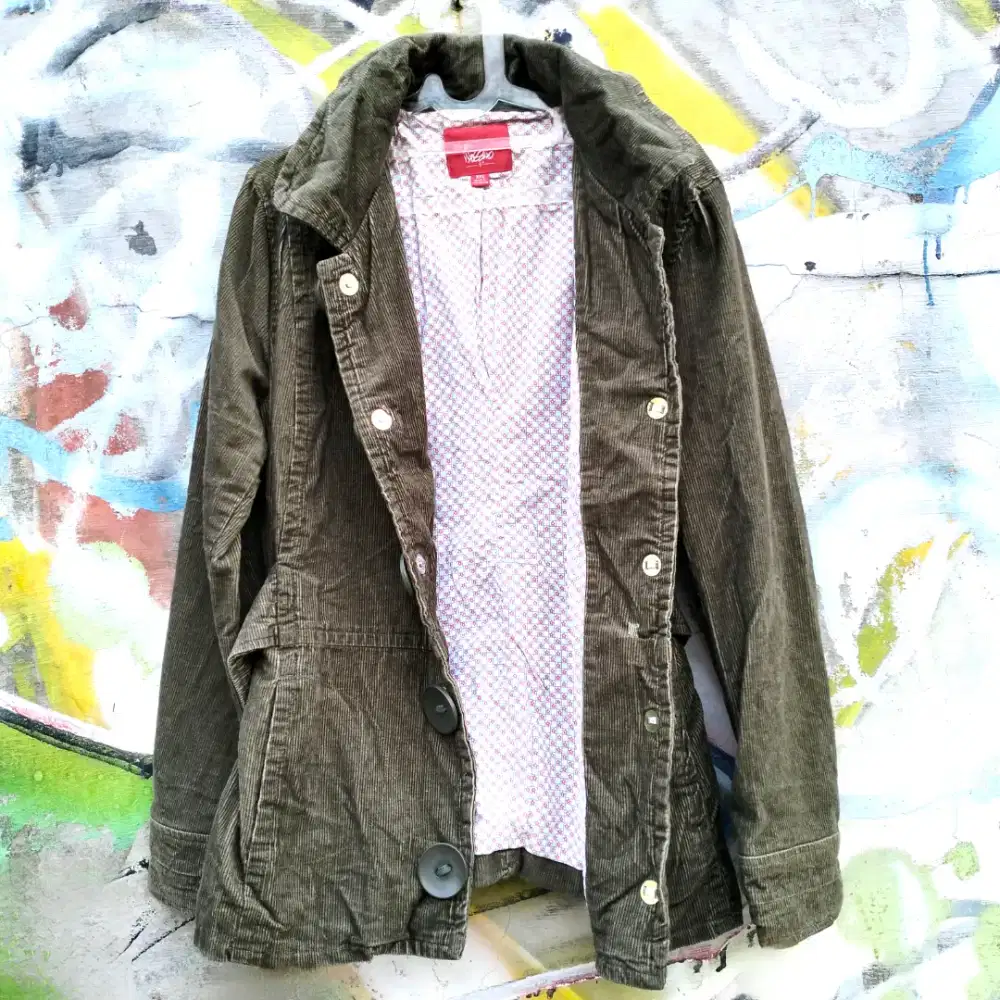 Jacket Corduroy Moss*mo