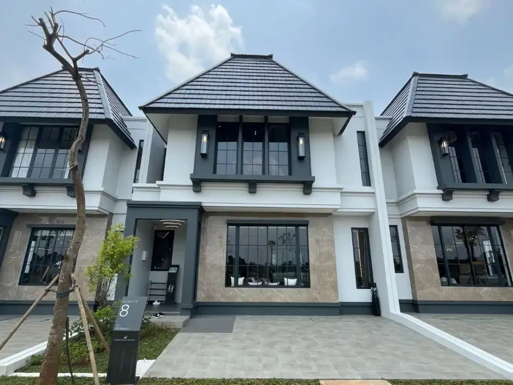 HUNIAN MODERN 2 LANTAI LOKASI NEMPEL BSD DEKAT STASIUN KRL!