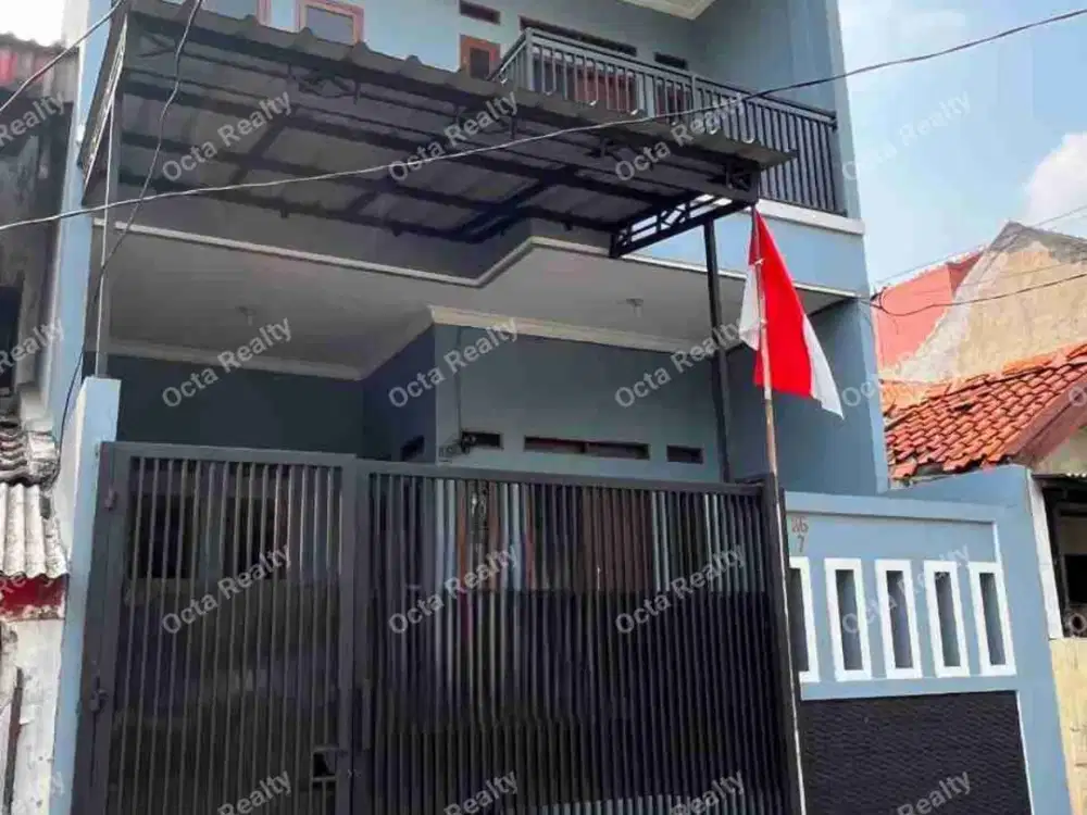 Di Sewakan Rumah 2 Lantai Siap Huni di Kavling Dki Pondok Kelapa Jakarta Timur