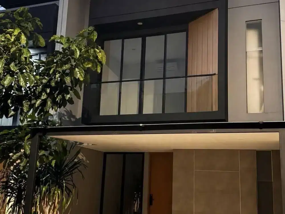 Rumah Northwest Central Hadap Selatan (Free Kanopi, AC 4, Smart Door Lock, Cctv 1)