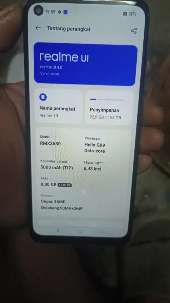 REALME 10 RAM 8+4/128GB