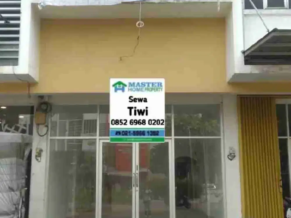 Disewakan ruko 2 1/2 lantai litte Ginza citra raya Tangerang