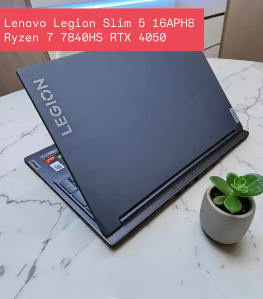 Lenovo Legion Slim 5 16APH8 dengan Ryzen 7 7840HS dan RTX 4050