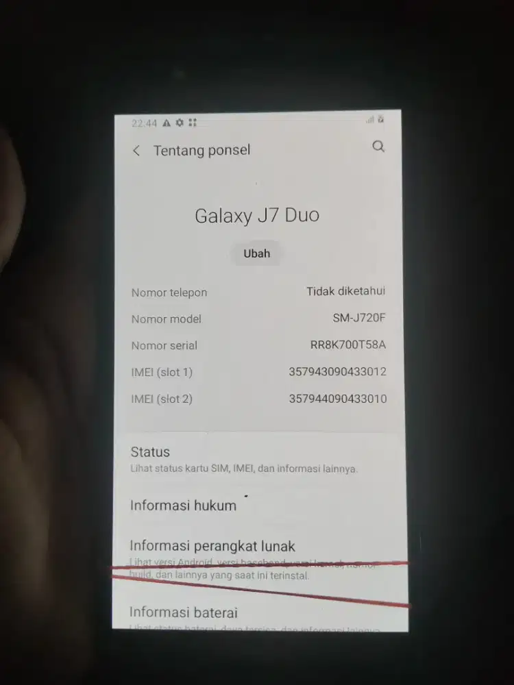 Samsung galaxy j7 dou