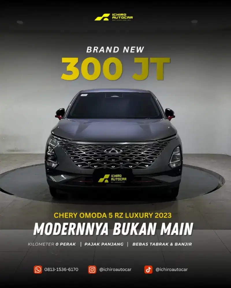 [Mobil baru Km 0] CHERY OMODA 5 RZ LUXURY 2023