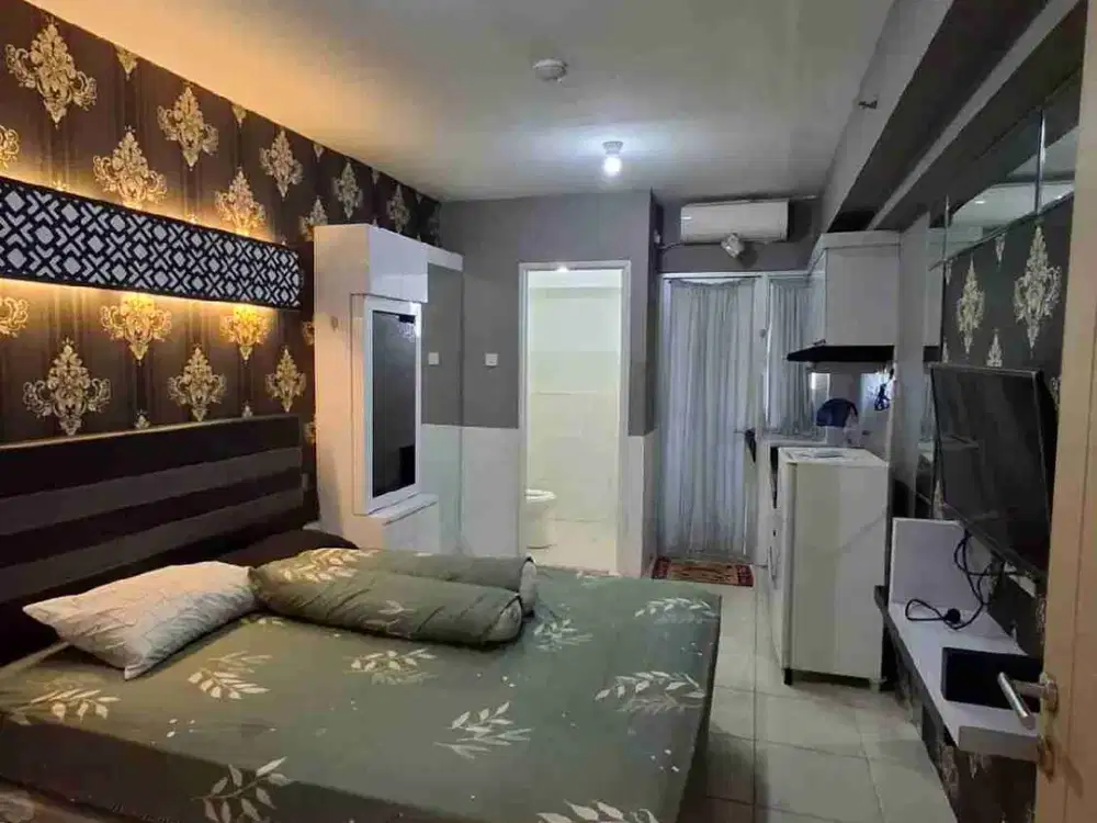 Sewa bulanan studio furnish apartemen educity by Citihome