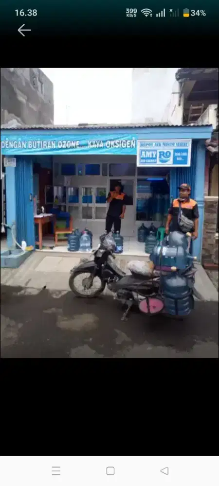 Dibutuhkan sales pengantar air galon Ro
