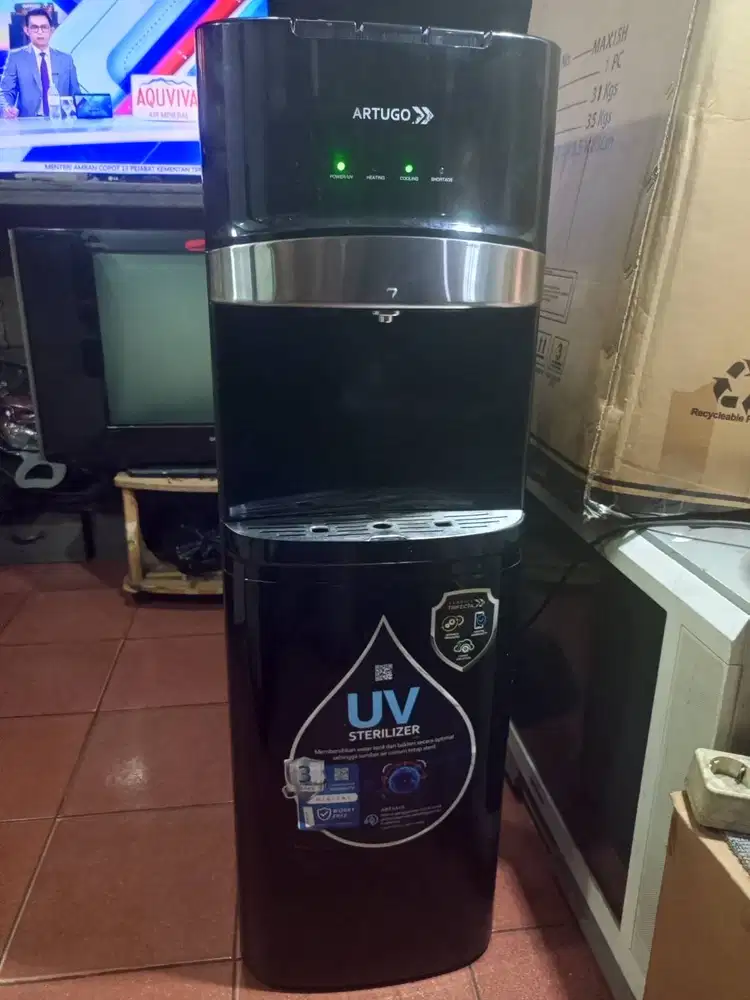 Jual dispenser ARTUGO.panas,dingin sedingin air kulkas