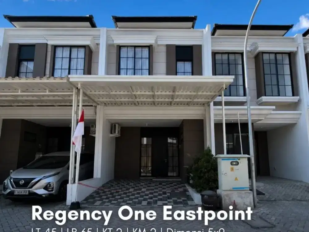 Rumah Regency One Eastpoint SIAP HUNI, FULLY FURNISHED