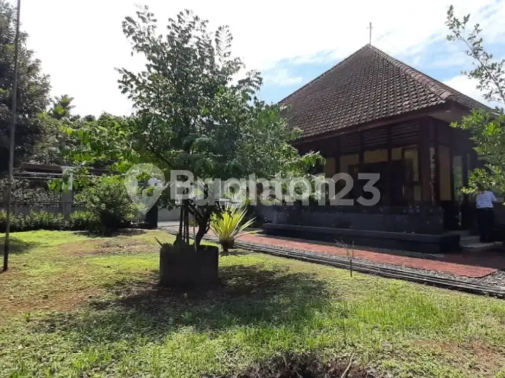 Di jual rumah besar dan tanah luas di Kota Jember Jawa Timur.