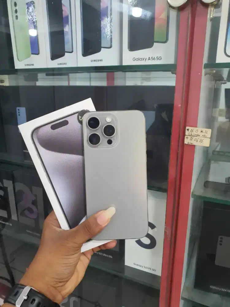 Iphone 15 promax 256 ibox mulus lengkap