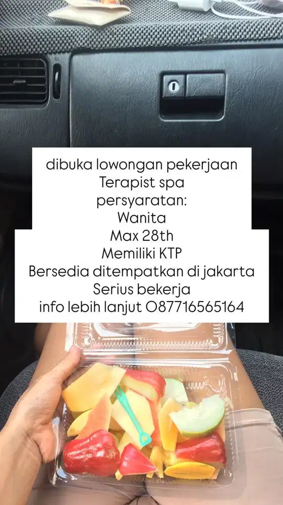 Lowongan Terapist spa