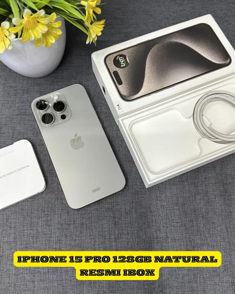 Apple iphone 15 pro 128gb natural