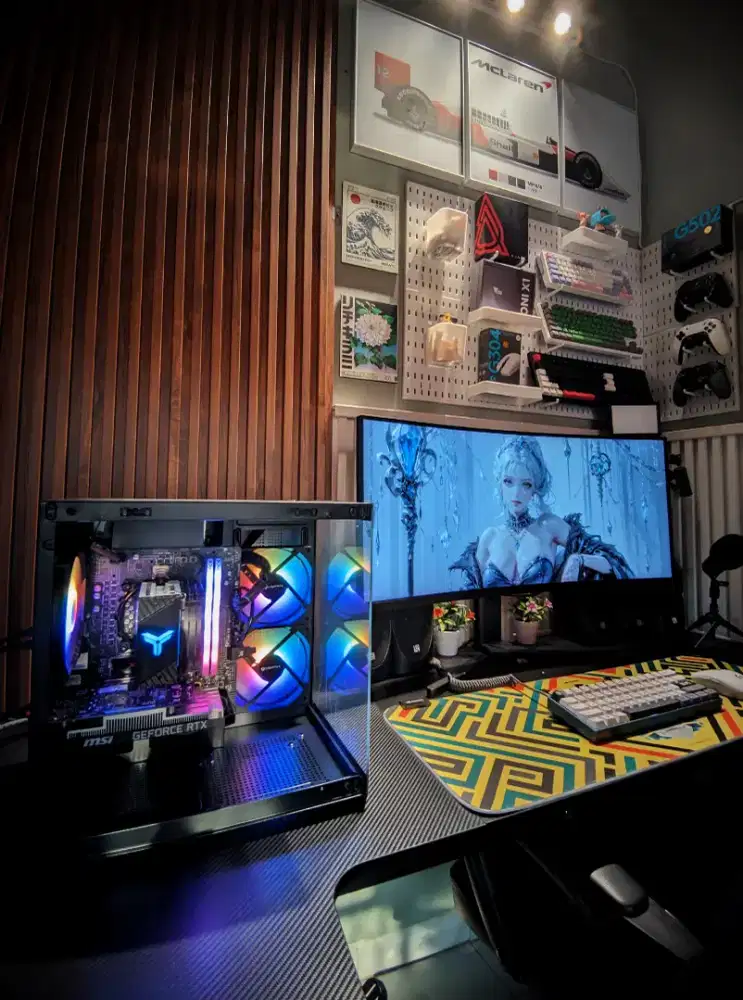 siap pakai pc murah intel i5 | rtx 3050 + bonus