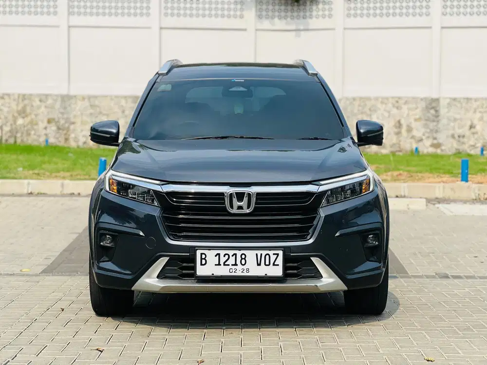 HONDA BR-V 1.5 PRESTIGE SENSING BENSIN 2023 ABU-ABU MPV 7 SEATER