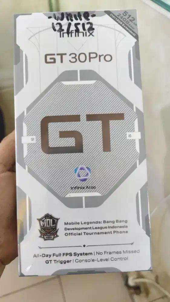 INFINIX GT 30 PRO 12/512 BARU