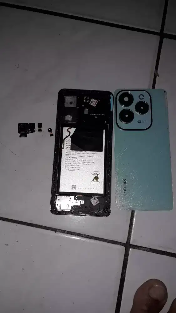 Lcd batre kamera Hot 40 pro mesin ga ada