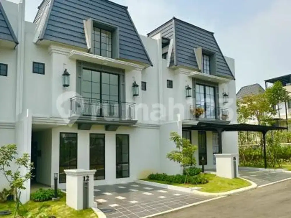 Jual Rumah Baru di Summarecon Bogor Cluster Ebony Type 9 Brown Premium Attic Hadap Jalan Utama