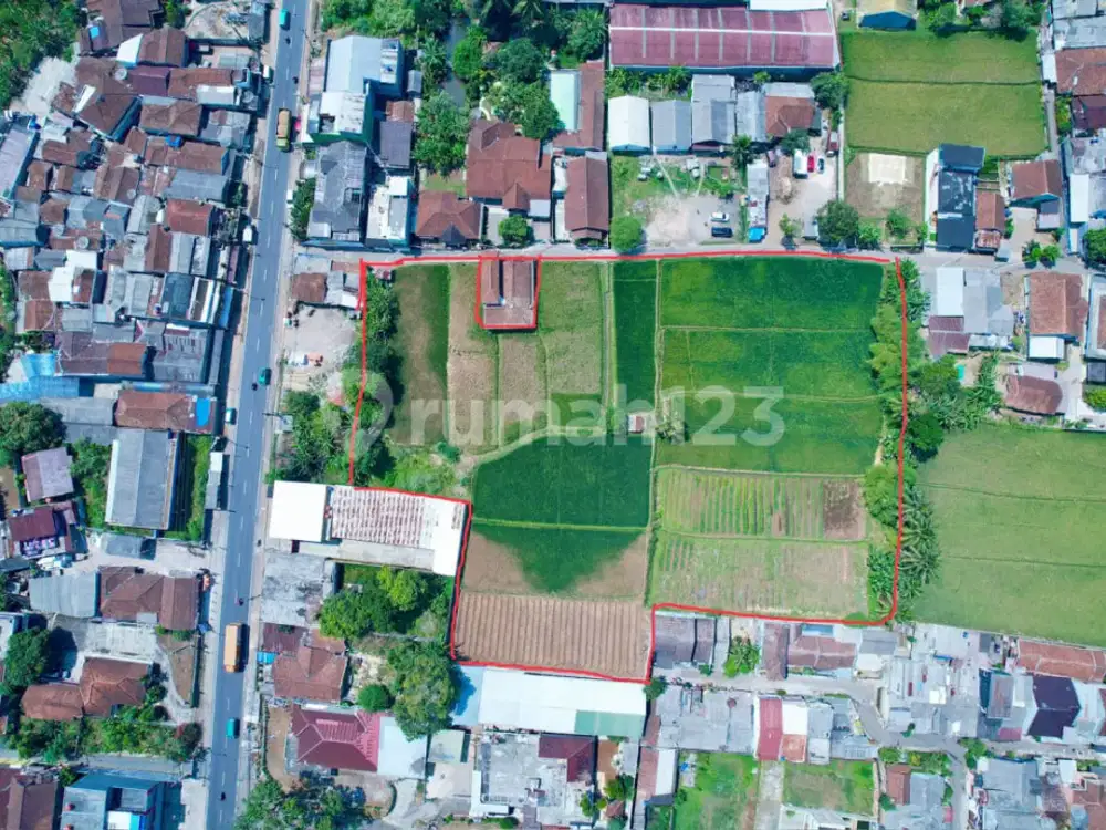 Jual Tanah Sawah Dekat Rsud Sekarwangi Cibadak