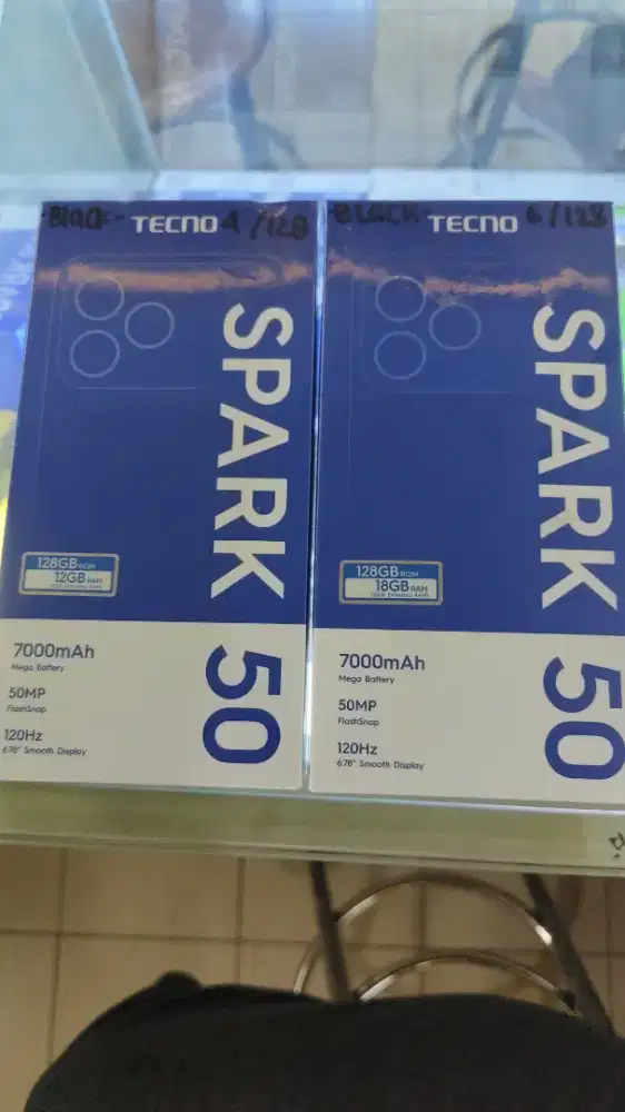 TECNO SPARK 50 4/128 & 6/128 BARU