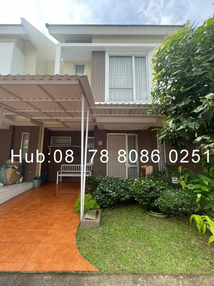 Disewakan Rumah Baru Siap Huni Semi Furnished di Corral Cluster Malibu